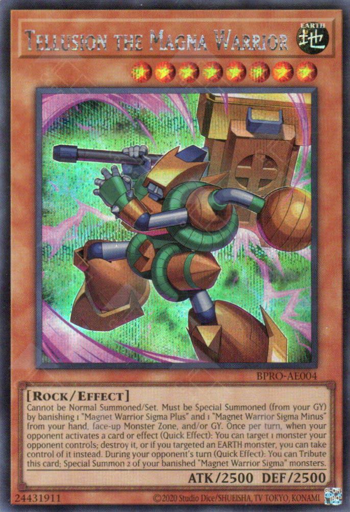 BPRO-AE004 Tellusion the Magna Warrior (SER)