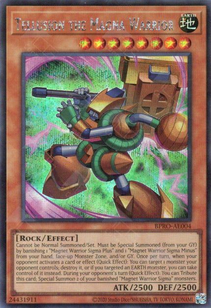 BPRO-AE004 Tellusion the Magna Warrior (SER)