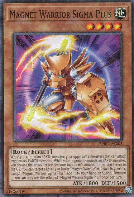 BPRO-AE005 Magnet Warrior Sigma Plus (N)