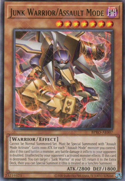 BPRO-AE007 Junk Warrior/Assault Mode (R)