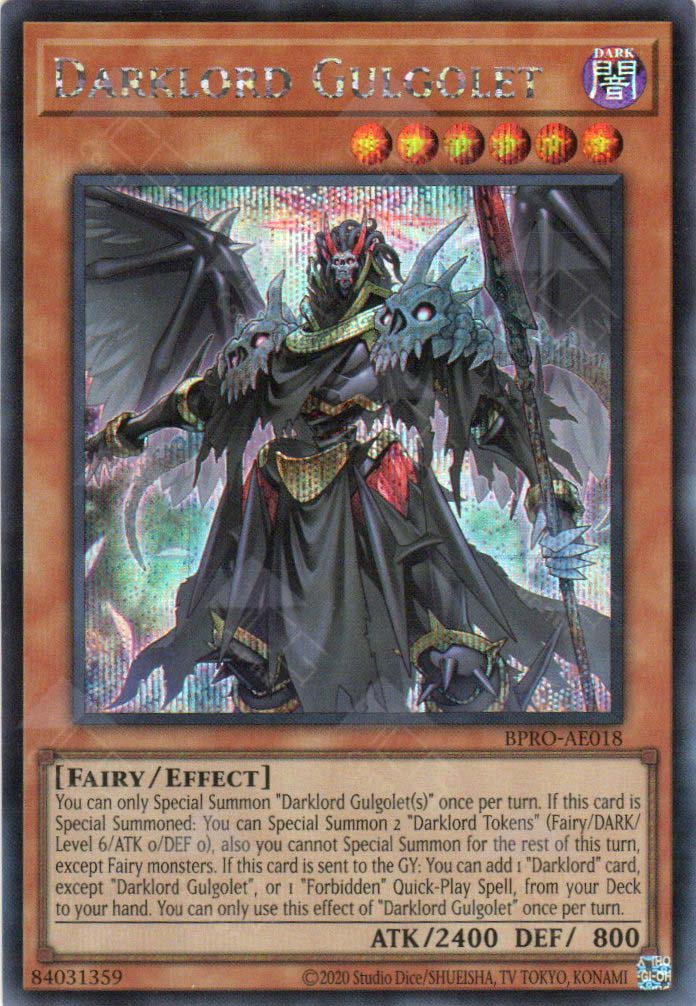 BPRO-AE018 Darklord Gulgolet (SER)