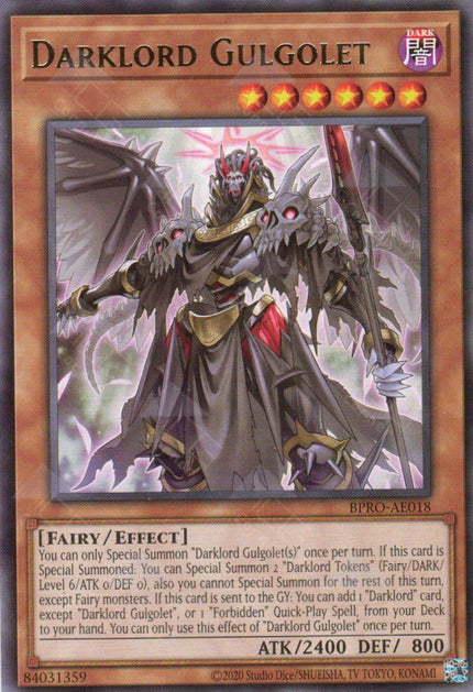 BPRO-AE018 Darklord Gulgolet (R)