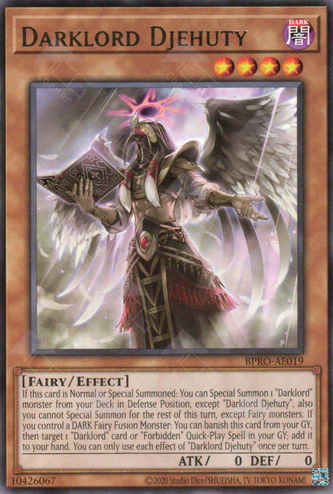 BPRO-AE019 Darklord Djehuty (R)