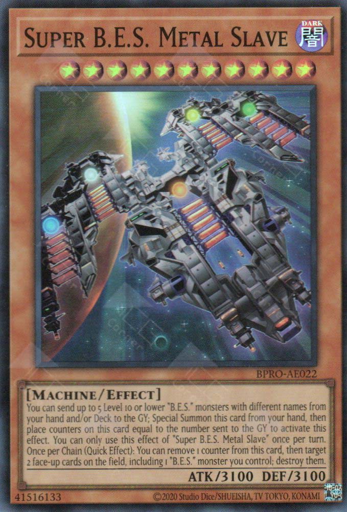 BPRO-AE022 Super B.E.S. Metal Slave (SR)