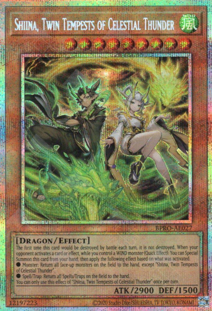 BPRO-AE027 Shiina, Twin Tempests of Celestial Thunder (PSER)