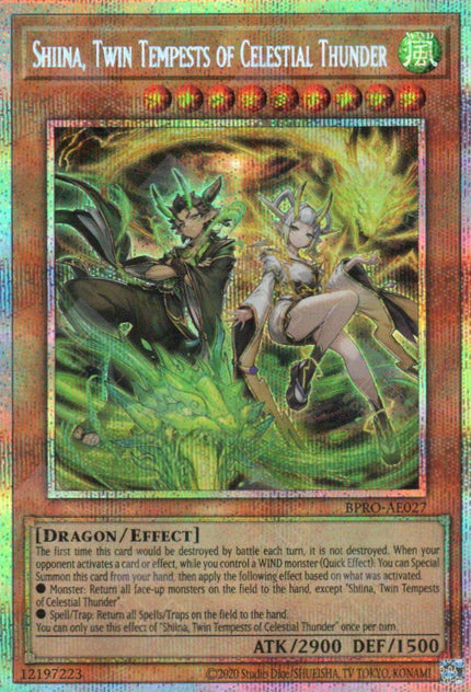 BPRO-AE027 Shiina, Twin Tempests of Celestial Thunder (PSER)