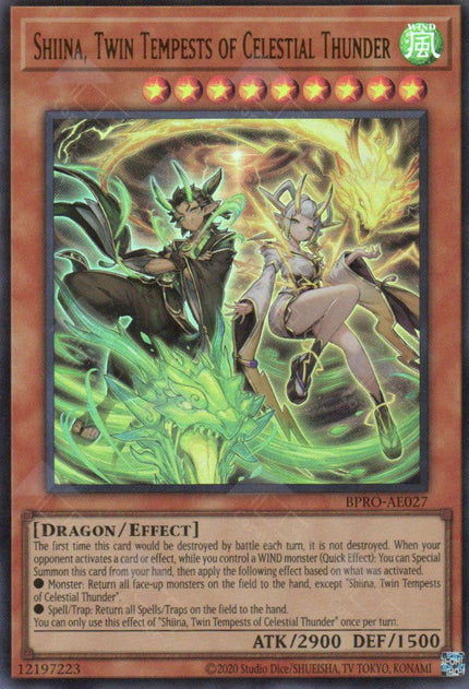 BPRO-AE027 Shiina, Twin Tempests of Celestial Thunder (UR)
