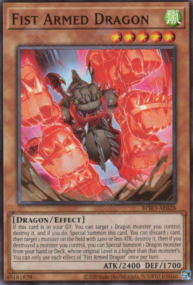 BPRO-AE028 Fist Armed Dragon (N)