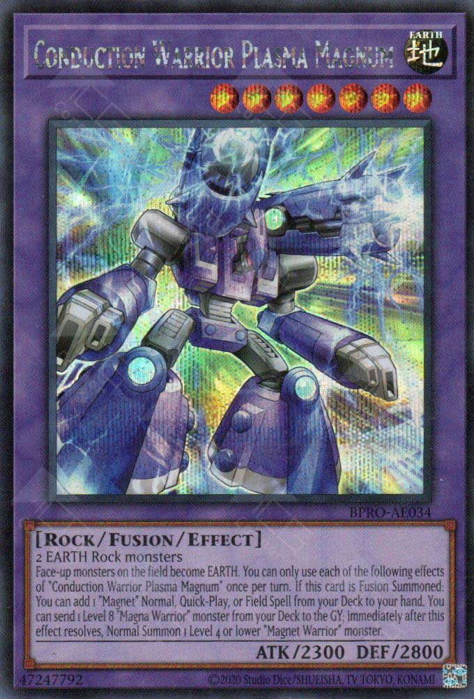 BPRO-AE034 Conduction Warrior Plasma Magnum (SER)