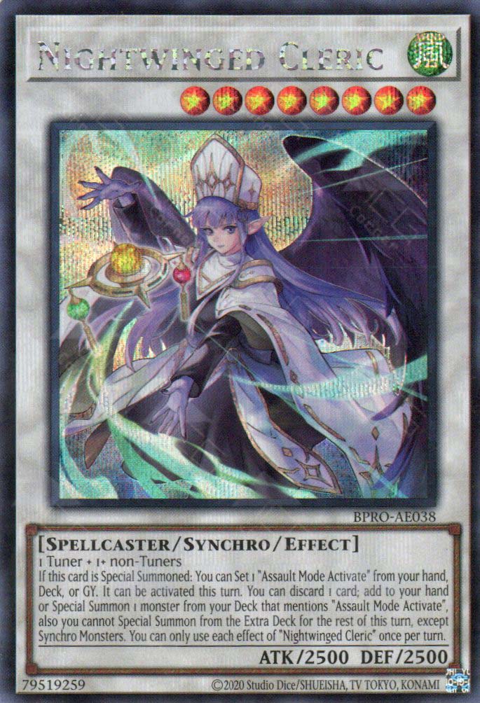 BPRO-AE038 Nightwinged Cleric (SER)