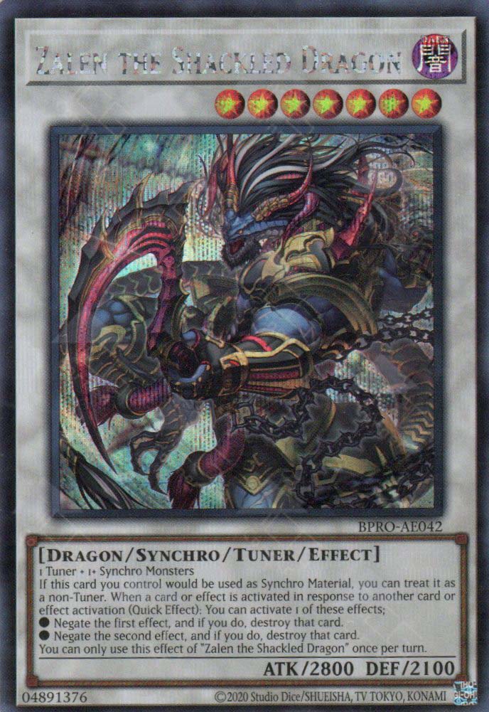 BPRO-AE042 Zalen the Shackled Dragon (SER)