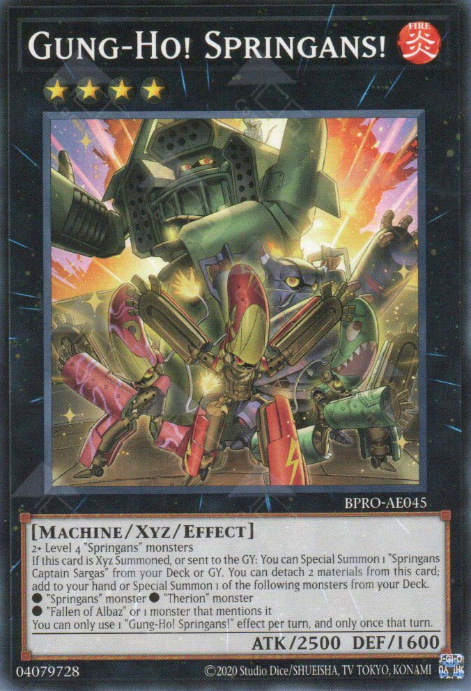 BPRO-AE045 Gung-Ho! Springans! (N)