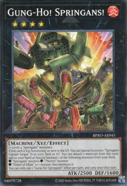 BPRO-AE045 Gung-Ho! Springans! (N)