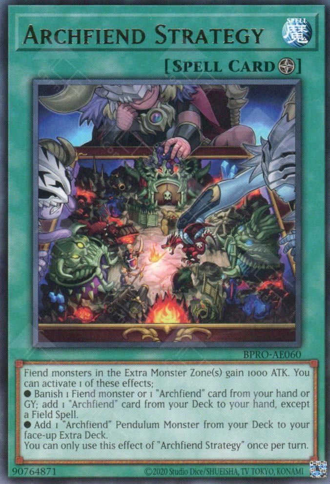BPRO-AE060 Archfiend Strategy (R)