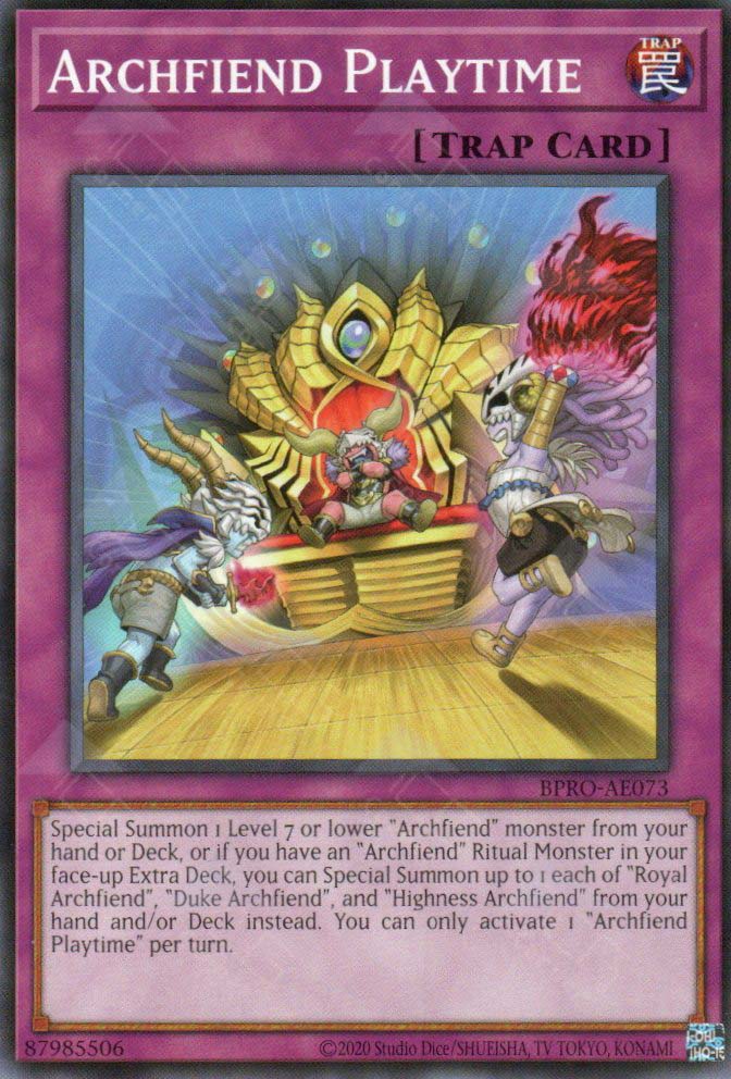 BPRO-AE073 Archfiend Playtime (N)