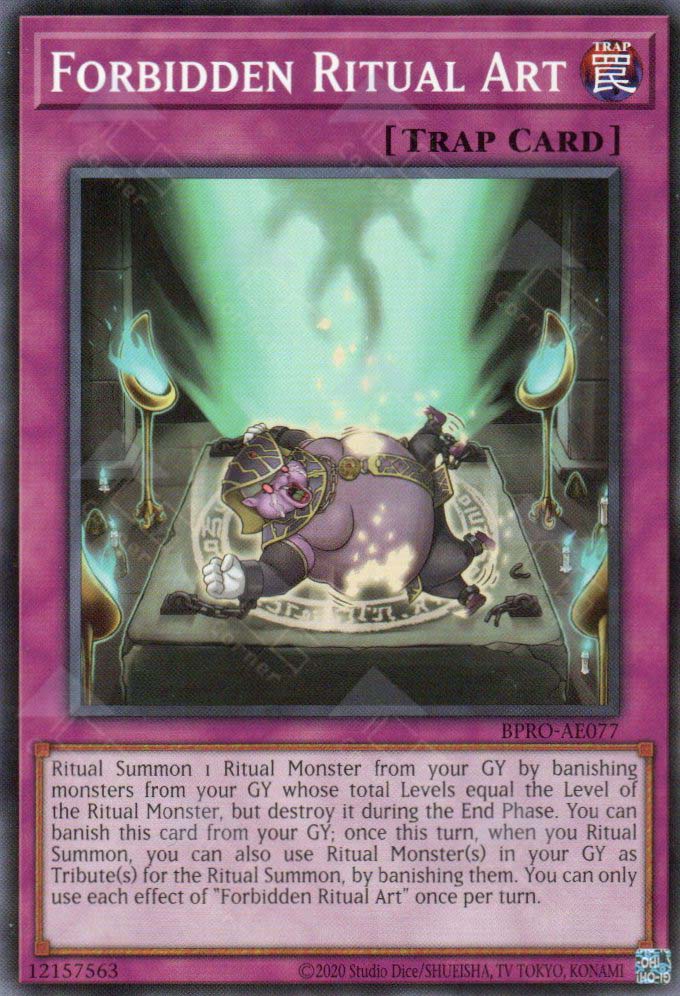 BPRO-AE077 Forbidden Ritual Art (N)