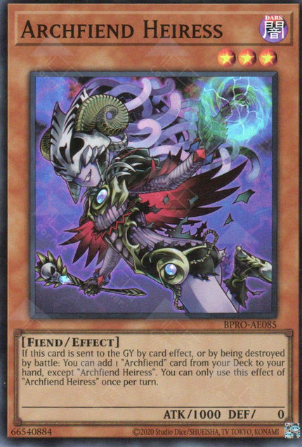 BPRO-AE085 Archfiend Heiress (SR)