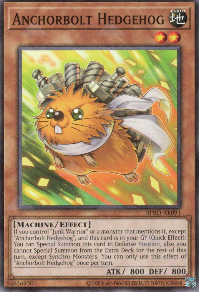 BPRO-AE091 Anchorbolt Hedgehog (N)