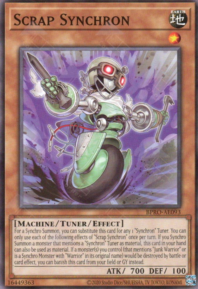 BPRO-AE093 Scrap Synchron (N)
