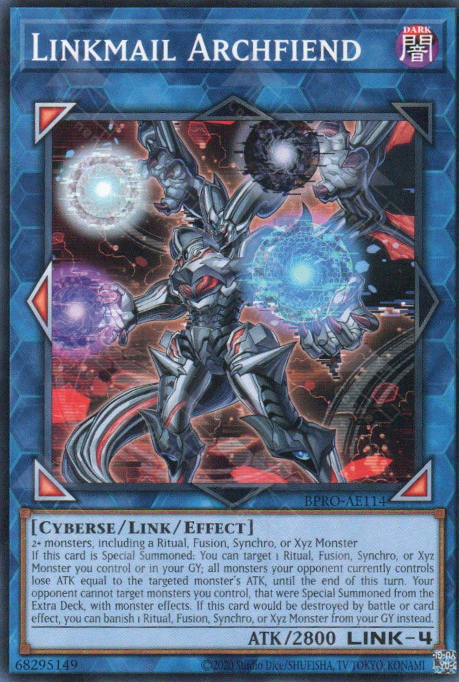 BPRO-AE114 Linkmail Archfiend (N)