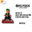 One piece WEEKLY JUMP LECAFIG WCF Roronoa Zoro + SP ONE PIECE CARD SET