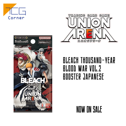 Union Arena BLEACH Thousand-Year Blood War Vol.2 Booster Japanese