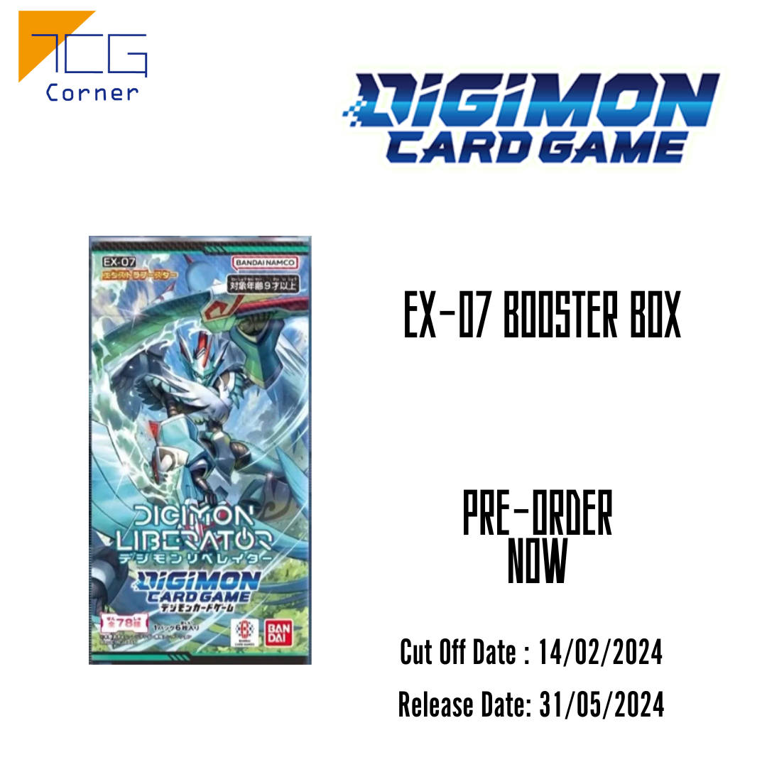 Digimon Booster Pack (EX07) Pre-order