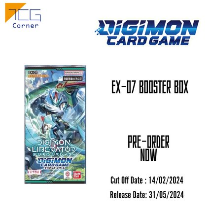 Digimon Booster Pack (EX07) Pre-order