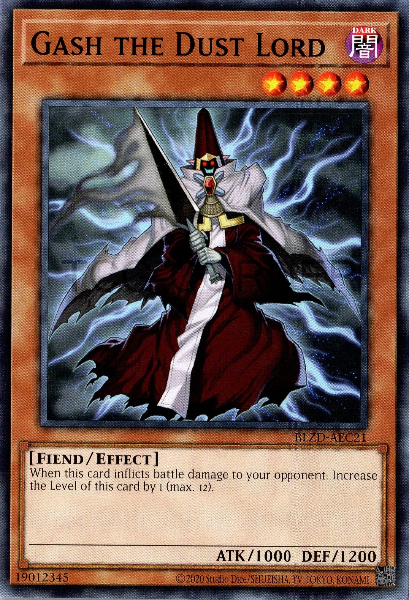 BLZD-AEC21 Gash the Dust Lord (N)