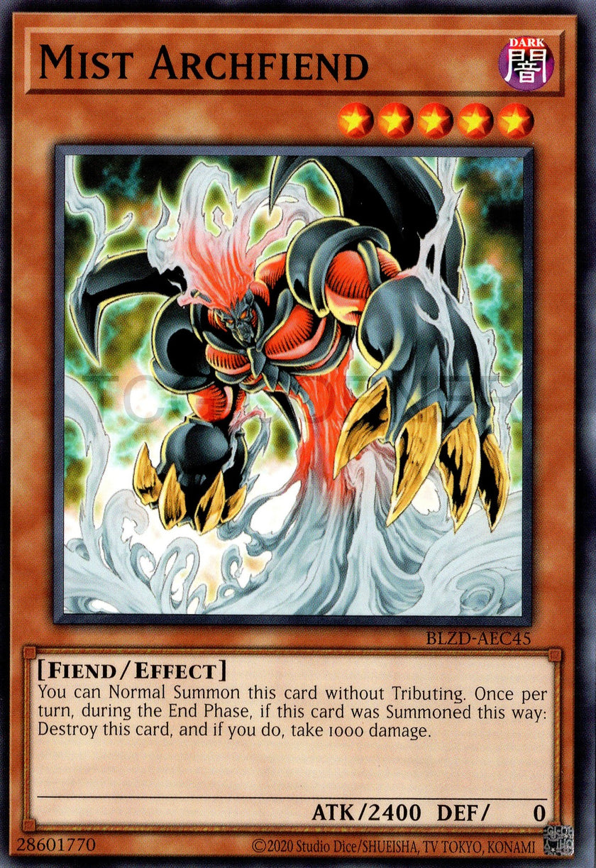 BLZD-AEC45 Mist Archfiend (N)