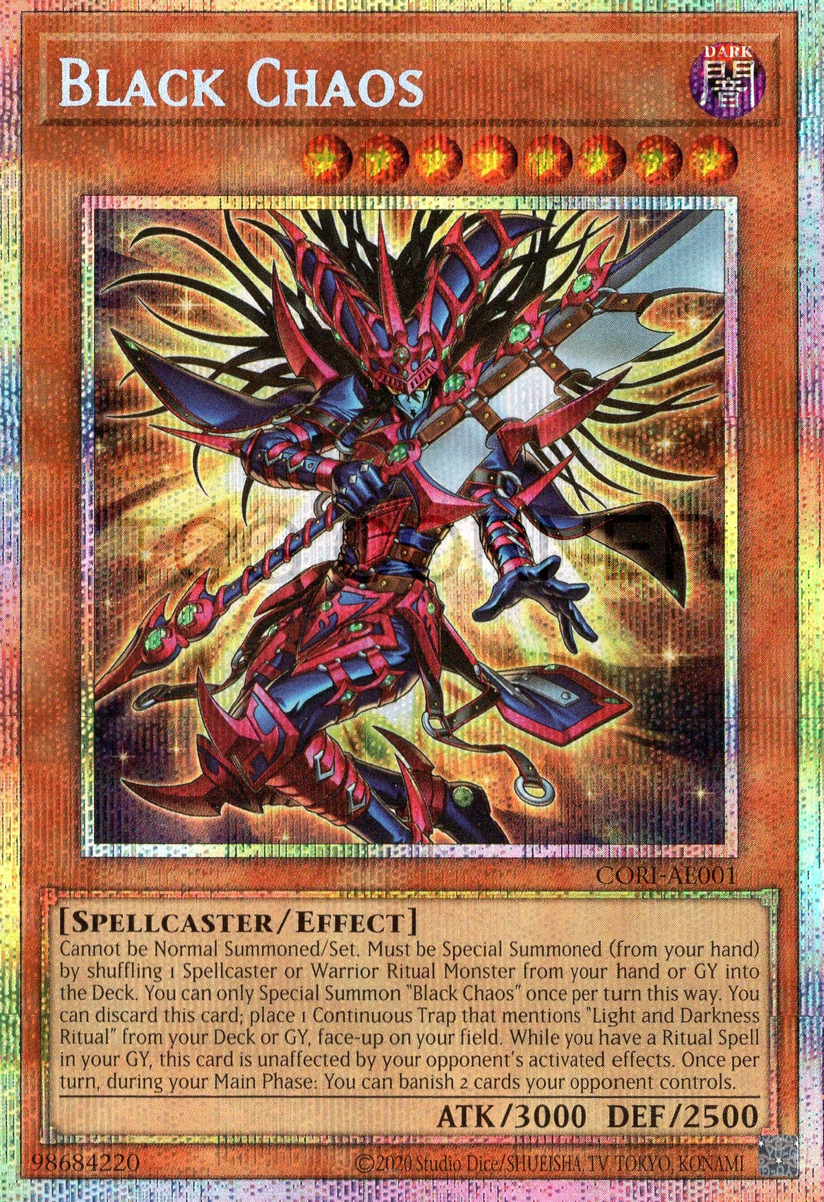 CORI-AE001 Black Chaos (PSER)