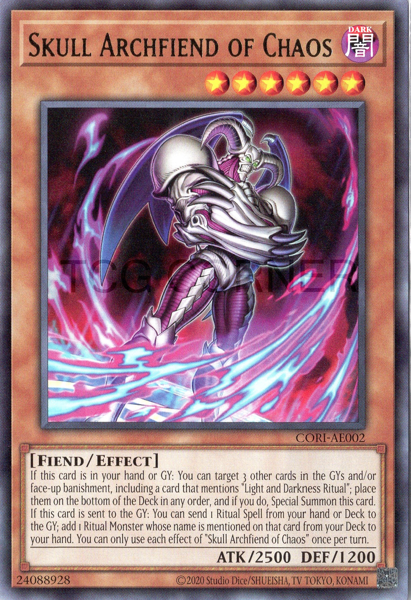 CORI-AE002 Skull Archfiend of Chaos (R)