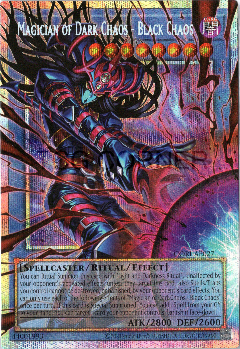 CORI-AE027 Magician of Dark Chaos - Black Chaos (PSER)