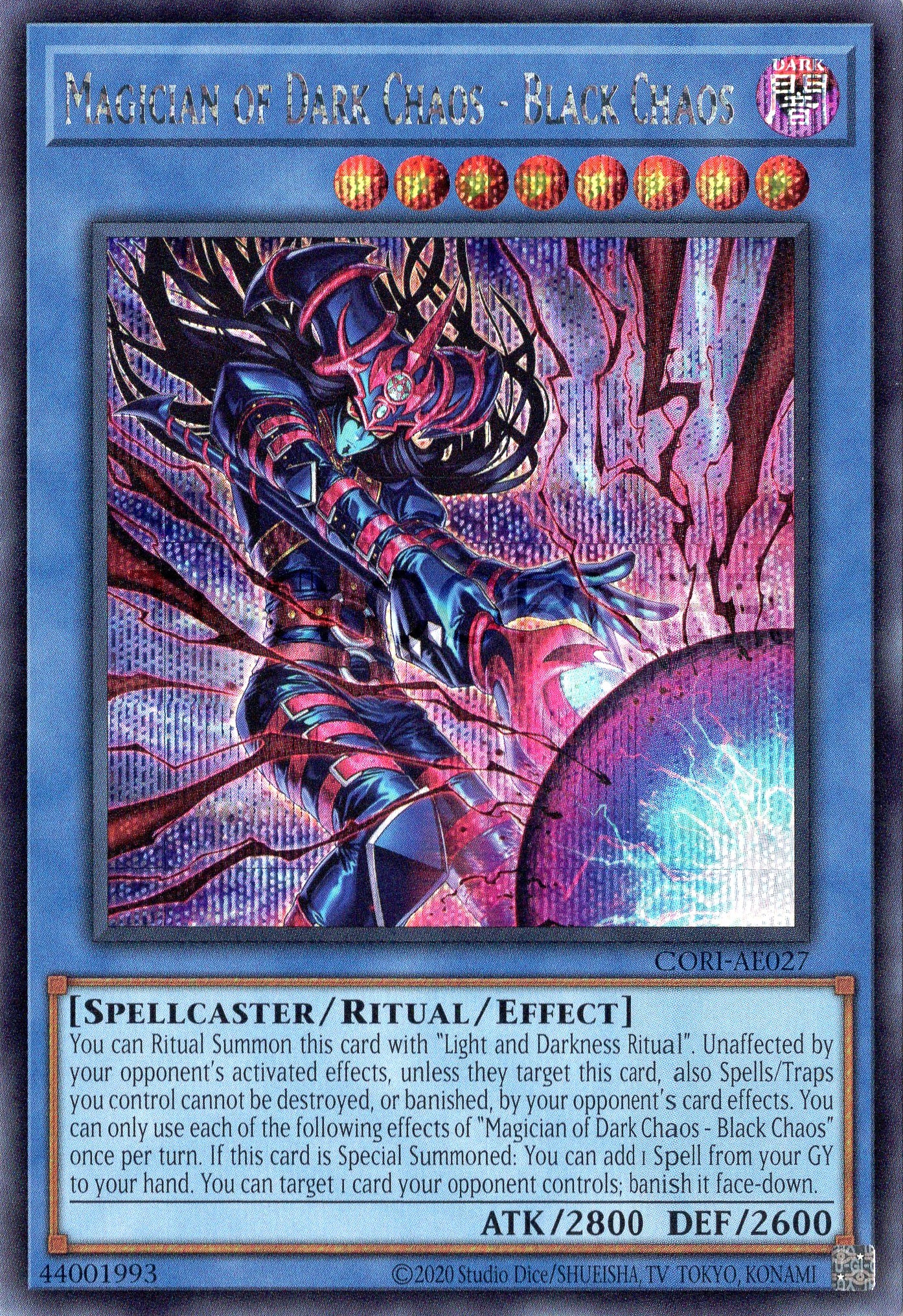 CORI-AE027 Magician of Dark Chaos - Black Chaos (SER)