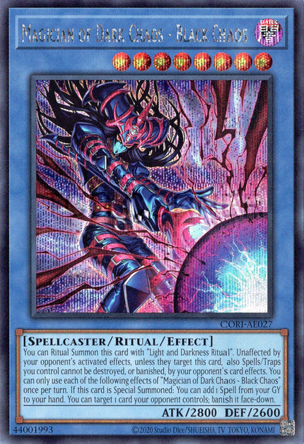CORI-AE027 Magician of Dark Chaos - Black Chaos (SER)