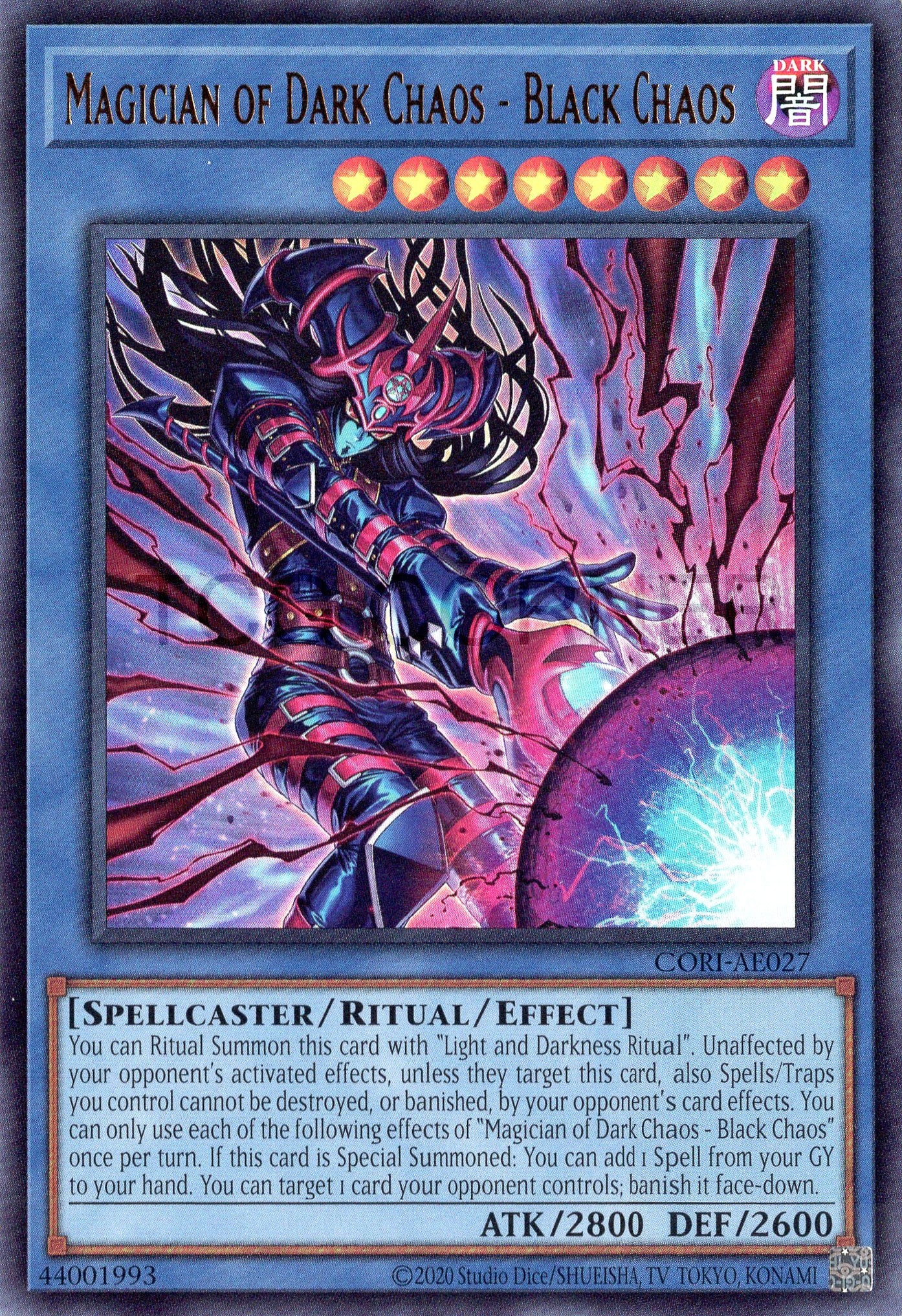 CORI-AE027 Magician of Dark Chaos - Black Chaos (UR)