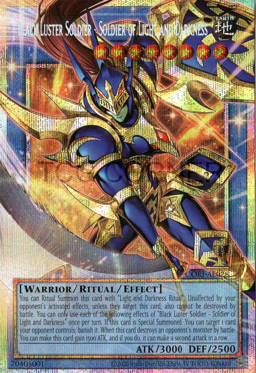 CORI-AE028 Black Luster Soldier - Soldier of Light and Darkness (PSER)