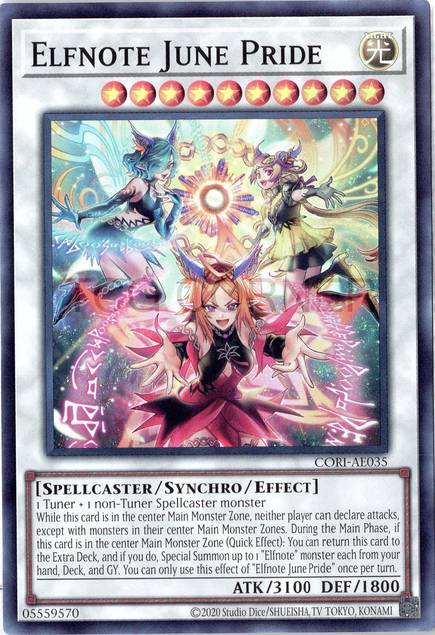 CORI-AE035 Elfnote June Pride (SR)