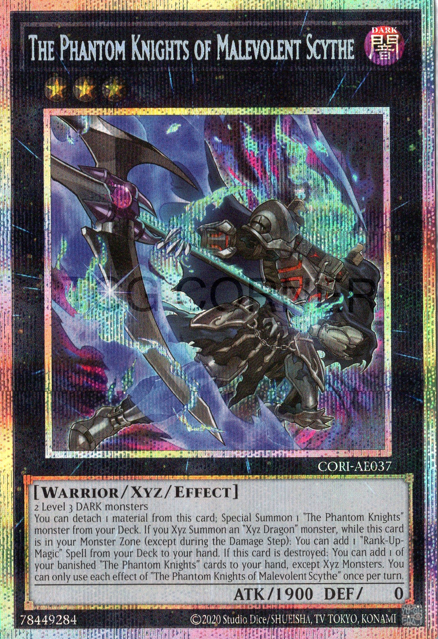CORI-AE037 The Phantom Knights of Malevolent Scythe (PSER)