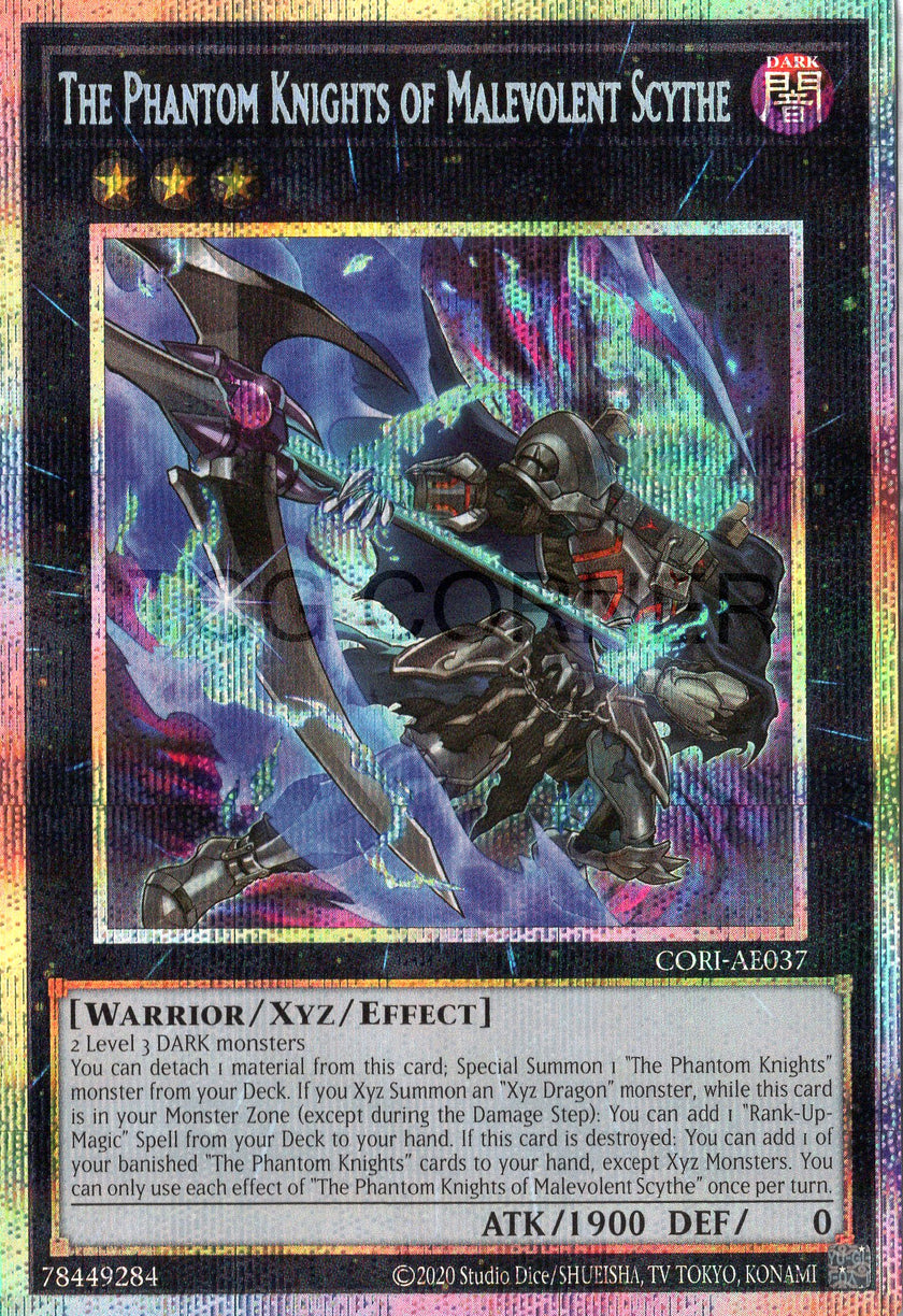 CORI-AE037 The Phantom Knights of Malevolent Scythe (PSER)