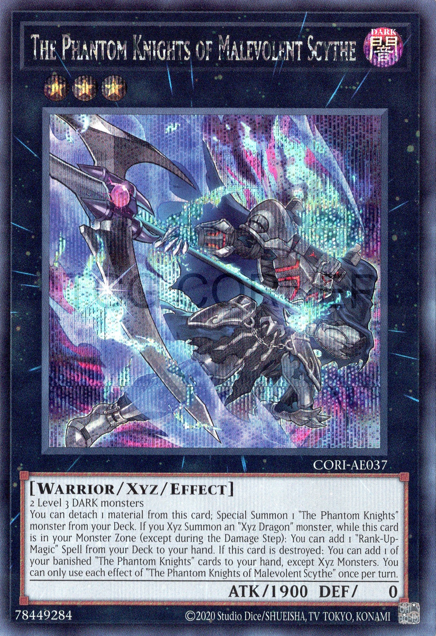 CORI-AE037 The Phantom Knights of Malevolent Scythe (SER)