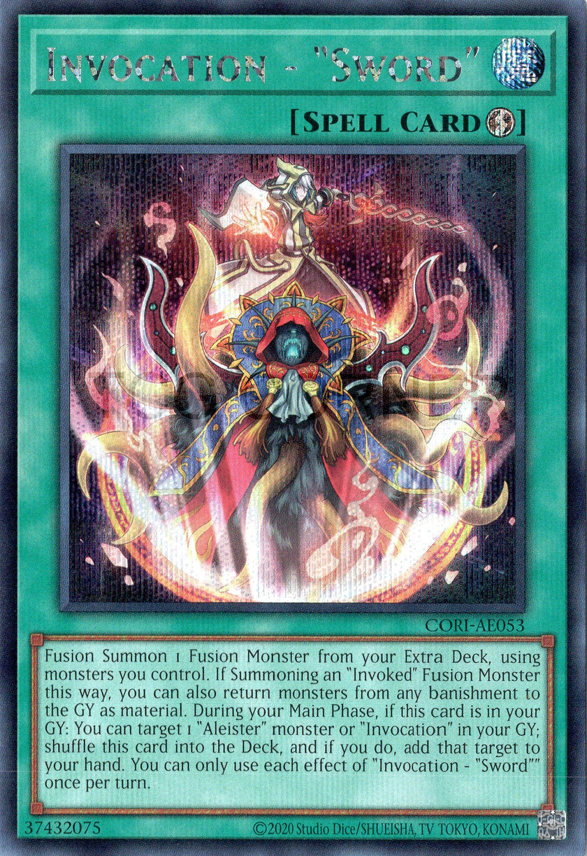 CORI-AE053 Invocation - Sword (SER)