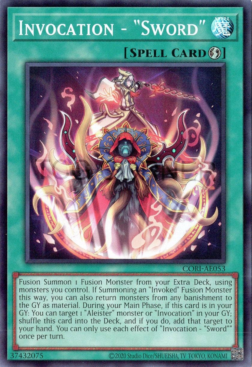 CORI-AE053 Invocation - Sword (SR)