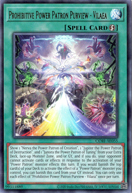 CORI-AE055 Prohibitive Power Patron Purview - Vilaea (R)