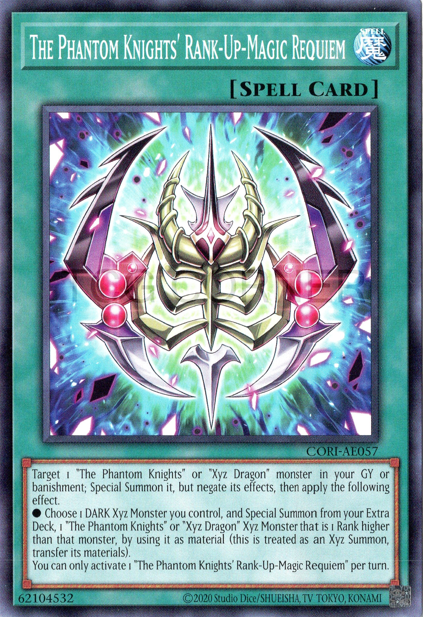 CORI-AE057 The Phantom Knights' Rank-Up-Magic Requiem (N)