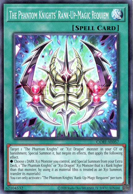 CORI-AE057 The Phantom Knights' Rank-Up-Magic Requiem (N)