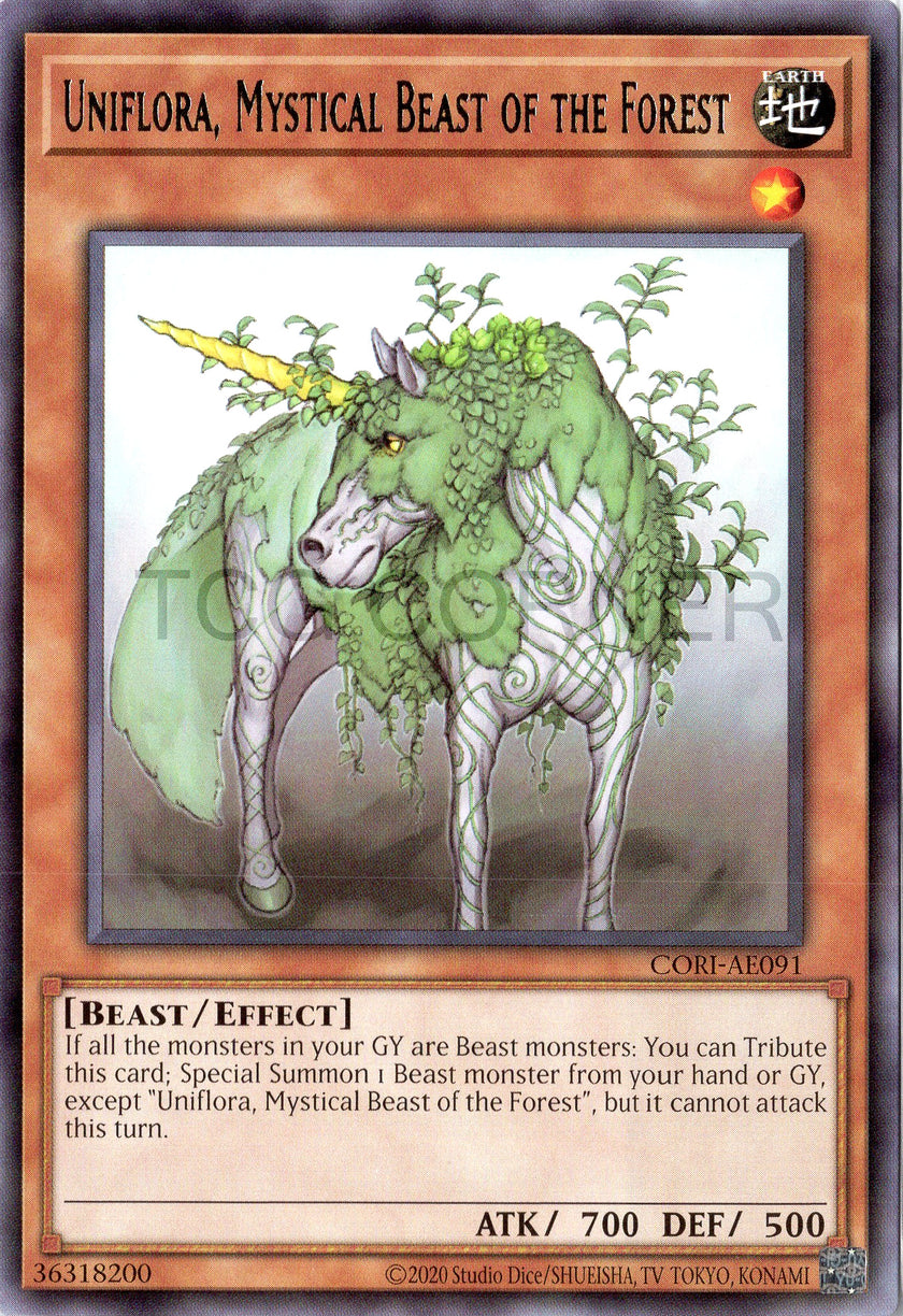 CORI-AE091 Uniflora, Mystical Beast of the Forest (R)