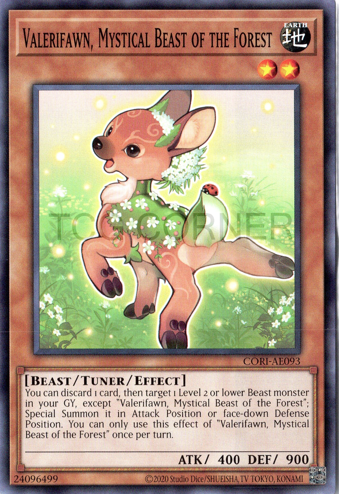 CORI-AE093 Valerifawn, Mystical Beast of the Forest (N)