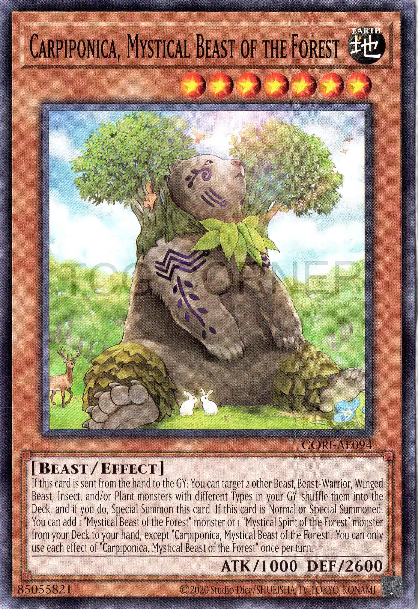 CORI-AE094 Carpiponica, Mystical Beast of the Forest (N)