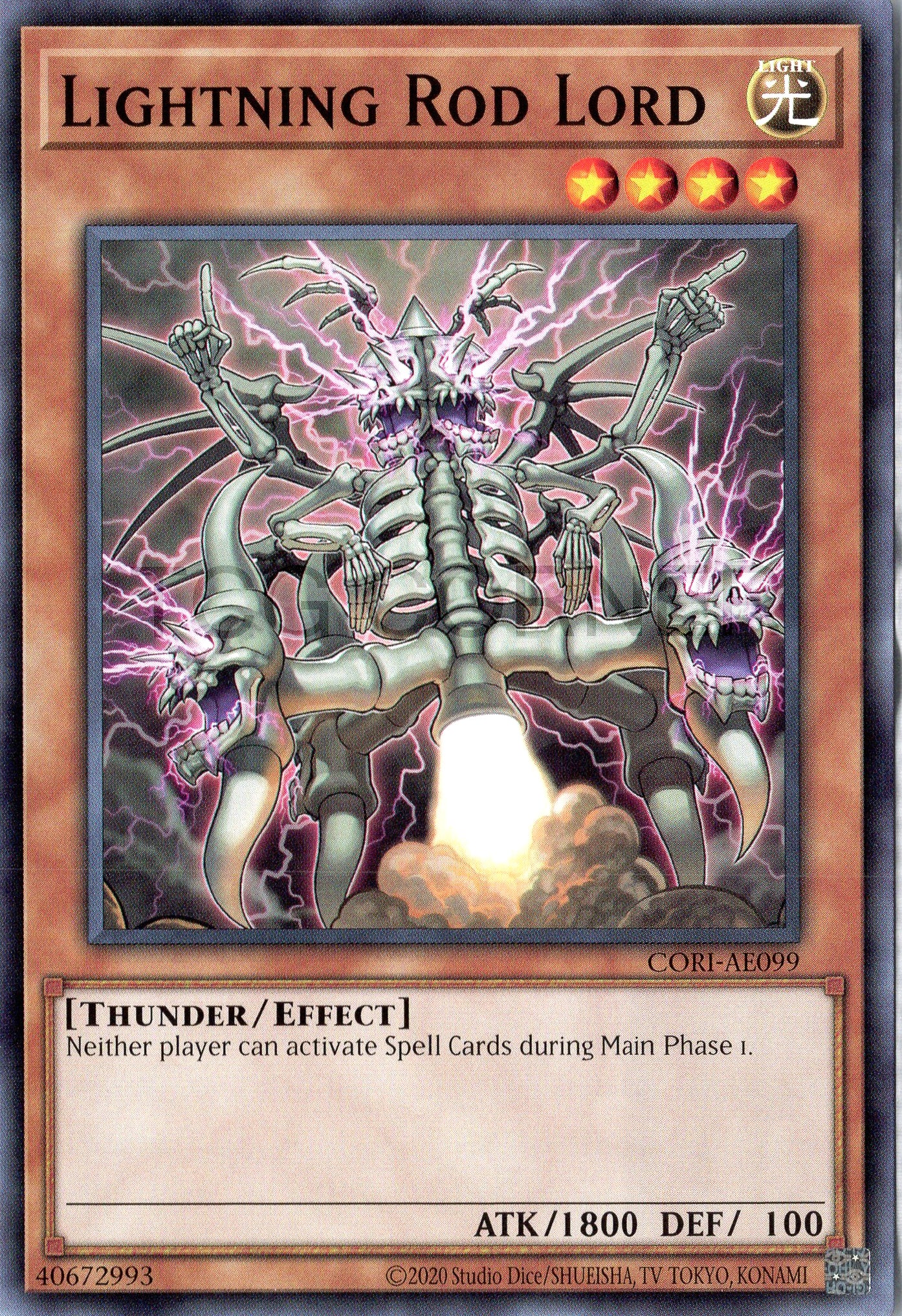 CORI-AE099 Lightning Rod Lord (N)
